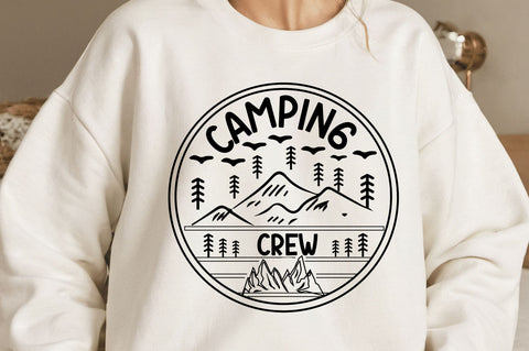 Camping Svg Bundle SVG Regulrcrative 