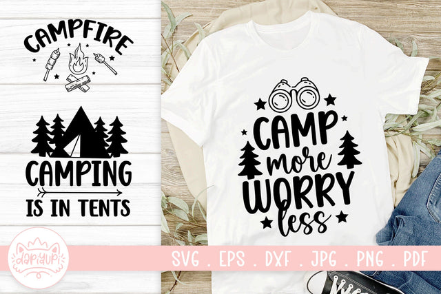 Camping SVG Cut Fil SVG dapiyupi store 