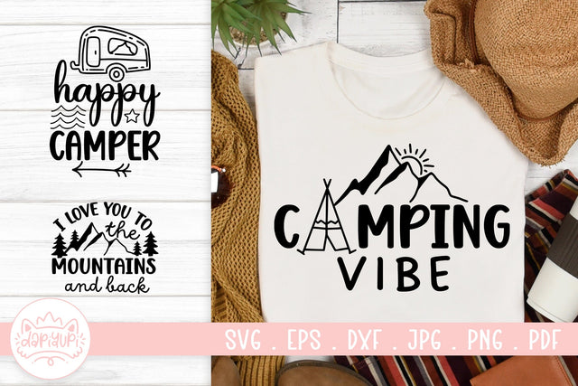 Camping SVG Cut File SVG dapiyupi store 