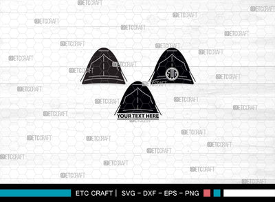 Camping Tent SVG, Camping Tent Silhouette, Camping Svg, Tent Svg, Summer Svg, Tourist Tent Svg, Camping Tent Bundle SVG ETC Craft 