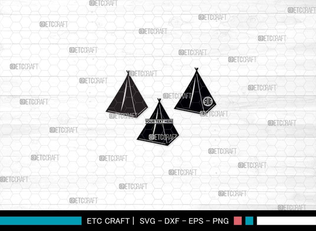 Camping Tent SVG, Camping Tent Silhouette, Camping Svg, Tent Svg, Summer Svg, Tourist Tent Svg, Camping Tent Bundle SVG ETC Craft 