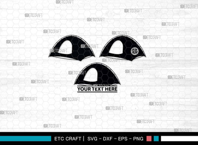 Camping Tent SVG, Camping Tent Silhouette, Camping Svg, Tent Svg, Summer Svg, Tourist Tent Svg, Camping Tent Bundle SVG ETC Craft 