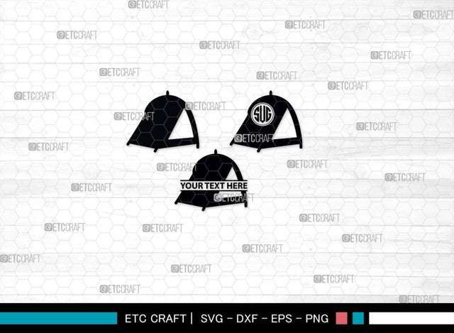 Camping Tent SVG, Camping Tent Silhouette, Camping Svg, Tent Svg, Summer Svg, Tourist Tent Svg, Camping Tent Bundle SVG ETC Craft 