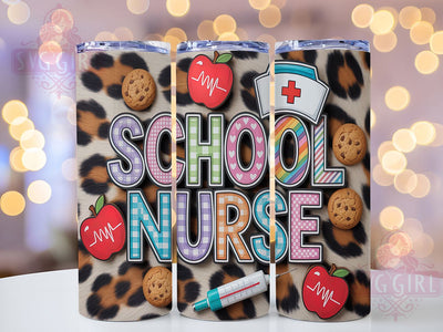 Campus Caregiver Nurse Tumbler, Campus Healthcare Gift, Education Medical Staff, Nurse Appreciation Present, School Staff Tumbler, Medical Office Gift, Sublimation Template Sublimation SvggirlplusArt 