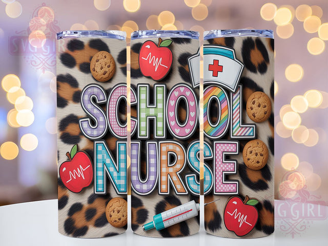 Campus Caregiver Nurse Tumbler, Campus Healthcare Gift, Education Medical Staff, Nurse Appreciation Present, School Staff Tumbler, Medical Office Gift, Sublimation Template Sublimation SvggirlplusArt 