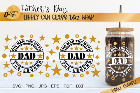 Can glass wrap svg bunlde| Father`s day layered templates SVG SVG Klava P 