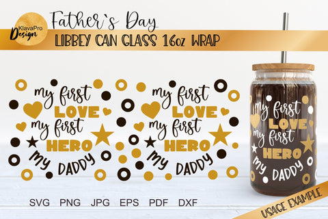 Can glass wrap svg bunlde| Father`s day layered templates SVG SVG Klava P 