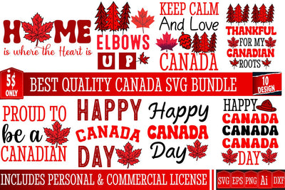 Canada SVG Bundle,Canada Sublimation Bundle,Canadian SVG Bundle,Canada T-Shirt Design Bundle,Canada Bundle SVG BlackCatsMedia 
