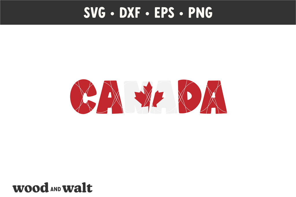 Canada SVG | Canada Day Cut File - So Fontsy