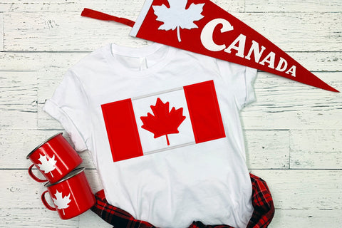 Canadian Flag Applique Embroidery Embroidery/Applique DESIGNS Risa Rocks It 