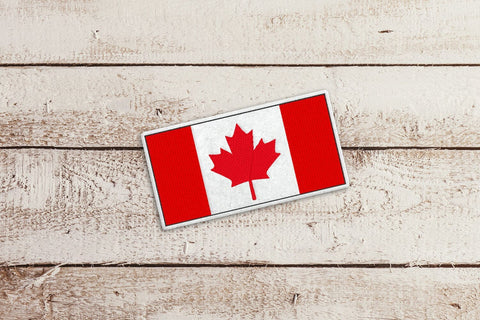 Canadian Flag ITH Feltie Applique Embroidery Embroidery/Applique DESIGNS Risa Rocks It 
