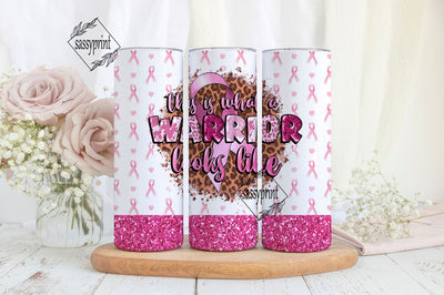 Cancer awareness tumbler bundle 20oz Skinny Tumbler Sublimation Design Breast Cancer Awareness Glitter Pink Tumbler Design-PNG Sublimation sassyprint 