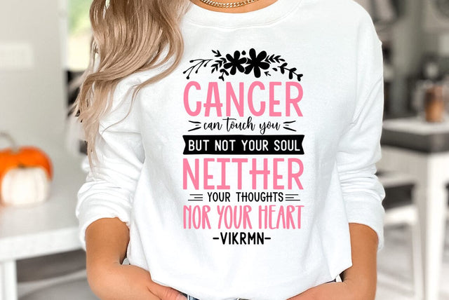 Cancer Day Quote Design SVG, Cnacer SVG SVG FiveStarCrafting 