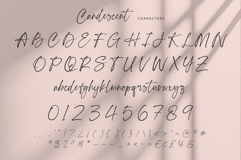 Candescent - Handwritten Font Font Alpaprana Studio 
