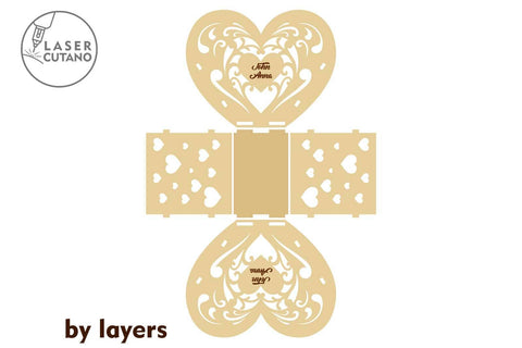 Candlestick 3D Model Decorative Template, Wood Cut FIle SVG LaserCutano 