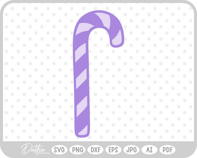 Candy Cane Christmas SVG DottieDigitals 