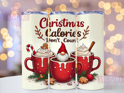 Candy Cane Gnome Gingerbread Tumbler, Gingerbread Tumbler Design, Hot Chocolate Tumbler, Funny Christmas Tumbler, Holiday Drinkware, Festive Sublimation Wrap Sublimation SvggirlplusArt 