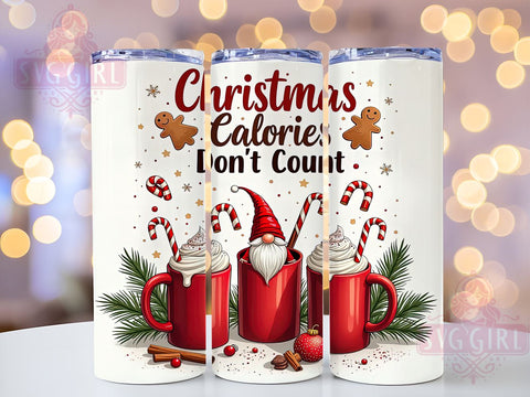 Candy Cane Gnome Gingerbread Tumbler, Gingerbread Tumbler Design, Hot Chocolate Tumbler, Funny Christmas Tumbler, Holiday Drinkware, Festive Sublimation Wrap Sublimation SvggirlplusArt 