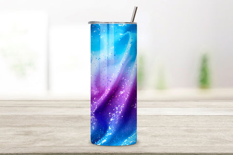 Candy Carnival Glitter Ombre Tumbler Wrap, seamless wrap png Sublimation FloridPrintables 