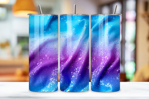Candy Carnival Glitter Ombre Tumbler Wrap, seamless wrap png Sublimation FloridPrintables 