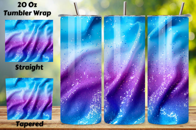 Candy Carnival Glitter Ombre Tumbler Wrap, seamless wrap png Sublimation FloridPrintables 