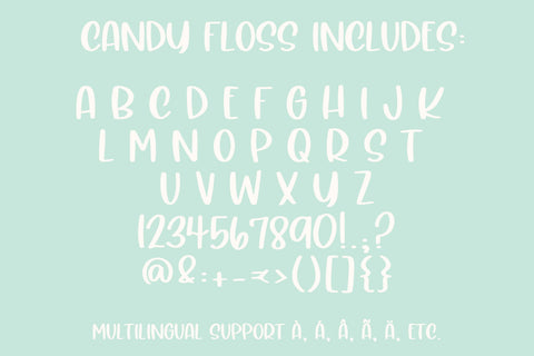 Candy Floss, A cute handwritten font Font Designing Digitals 