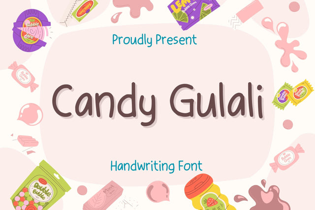 Candy Gulali Font Aisyah 