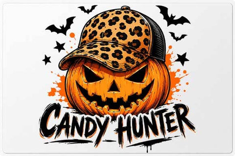 Candy Hunter Pumpkin PNG | Halloween Sublimation Digital Download SVG BillahCrafts 