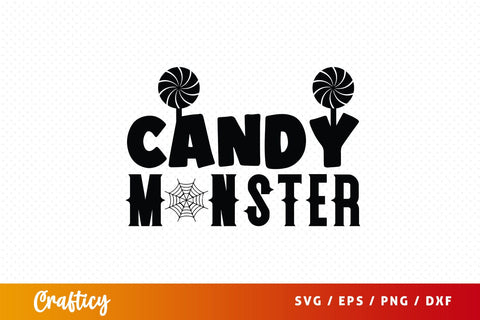 Candy monster SVG Design SVG Designangry 
