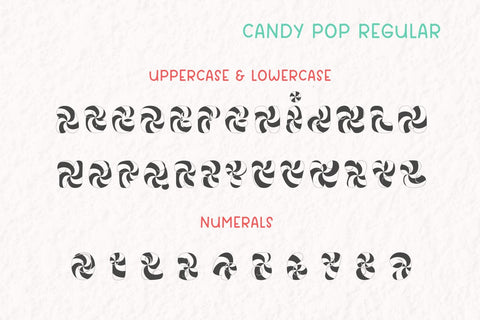 Candy Pop - Font Duo Font AnningArts Design 