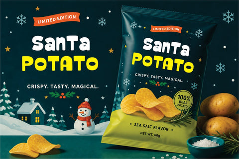 Candy Sprinkle – Christmas Font Font Mozarella 