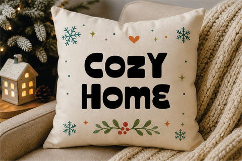 Candy Sprinkle – Christmas Font Font Mozarella 