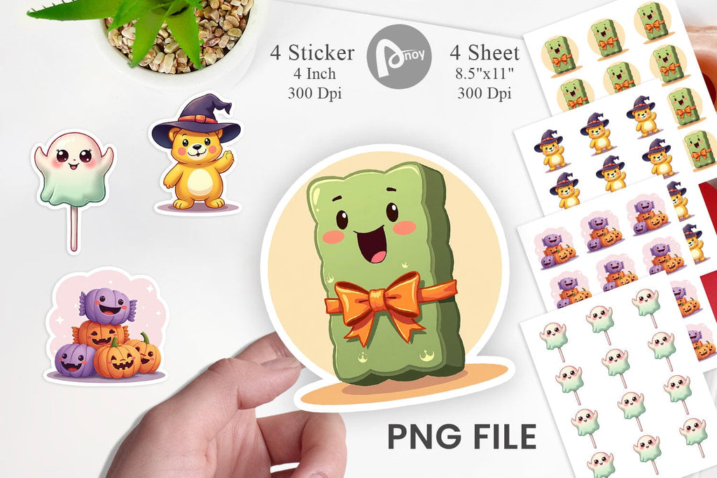 Candy Treats Sticker - So Fontsy