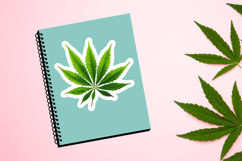 Cannabis leaf Sticker Design Sublimation Regulrcrative 