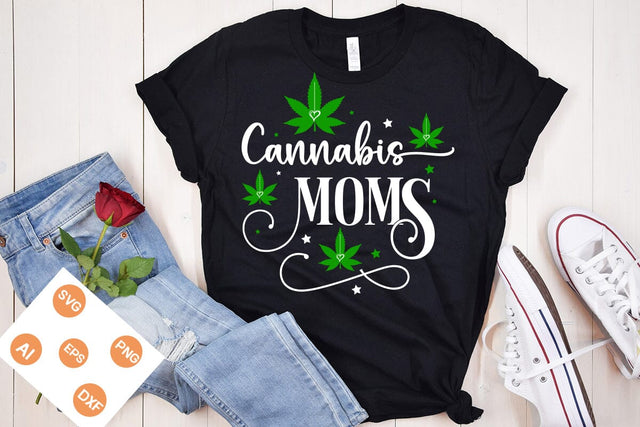 Cannabis Moms SVG Design, Weed SVG Design, Marijuana SVG Design, SVGs,Quotes and Sayings,Food & Drink,On Sale, Print & Cut SVG DesignPlante 503 