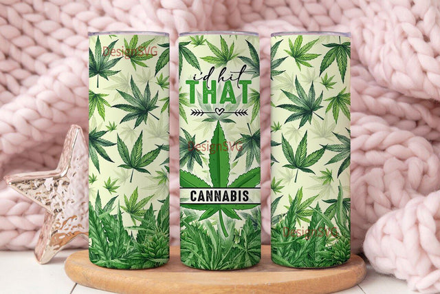 Cannabis Tumbler Wrap, Weed Sublimation Designs for Digital Download, 20oz Skinny Tumbler Sublimation Design Templates, Weed Tumbler PNG Sublimation DesignSVG 