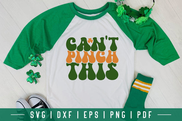 Can't Pinch This | Retro St. Patrick's Day SVG SVG CraftLabSVG 