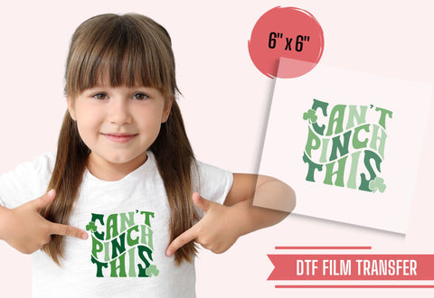 Can't Pinch This | St. Patrick's Iron-On Transfer Physical So Fontsy T-Shirt Iron-On Transfer Shop