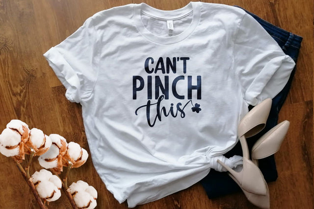 Can't Pinch This Svg Png Files for St Patricks Day, Irish Svg, Shamrock svg, St Patricks Shirt, St Paddys Day Svg, Funny St Patricks Day Svg SVG DesignDestine 