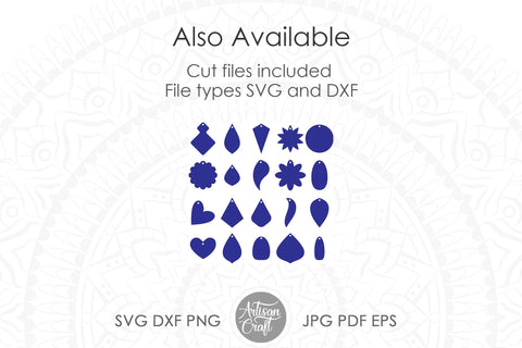 Canva frames, Canva Earring Templates SVG Artisan Craft SVG 