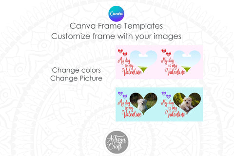 Canva Mug Template | dog mug | photo mug Sublimation Artisan Craft SVG 
