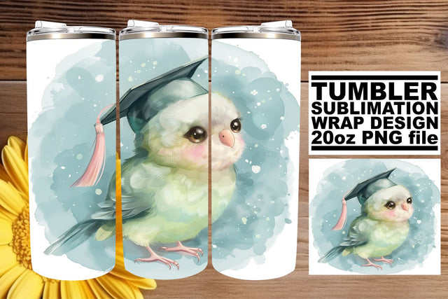 Cap and Animal Party Tumbler - 20oz Sublimation Pattern Sublimation afrosvg 