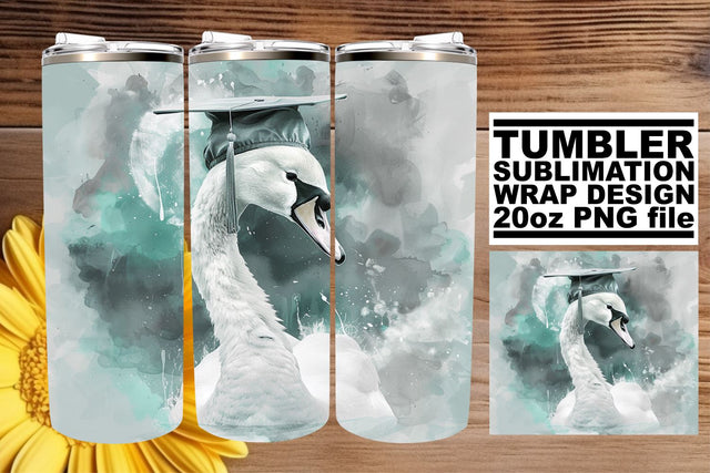 Cap and Animal Party Tumbler - 20oz Sublimation Pattern Sublimation afrosvg 