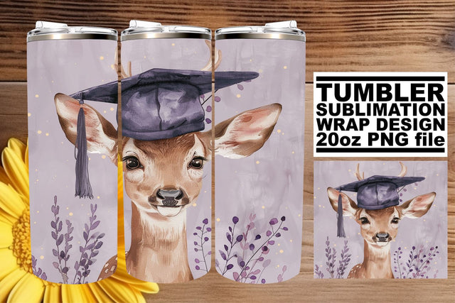 Cap and Critter Celebration Tumbler - 20oz Sublimation Design Sublimation afrosvg 