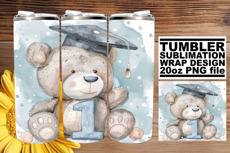 Cap and Critter Tumbler - 20oz Sublimation Pattern Sublimation afrosvg 