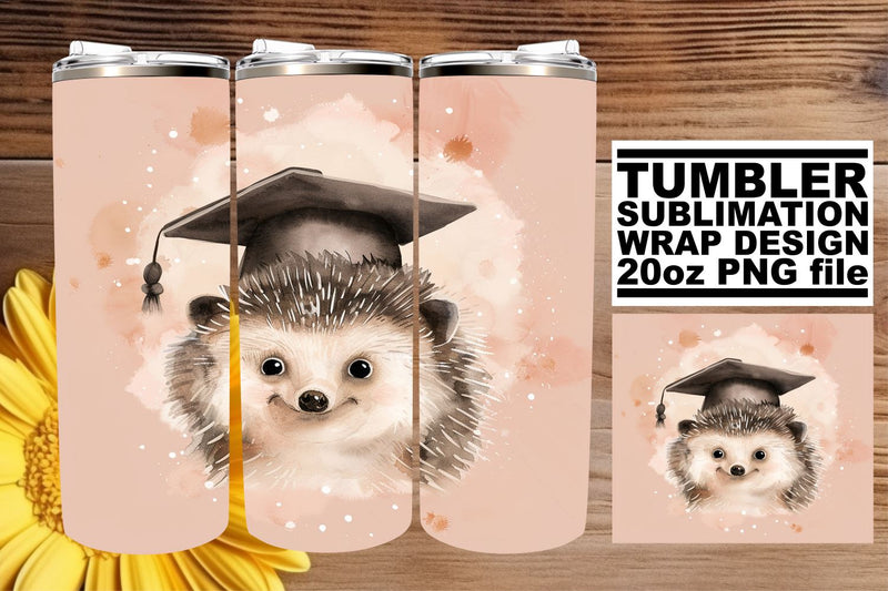 Cap and Critter Tumbler - 20oz Sublimation Pattern Sublimation afrosvg 