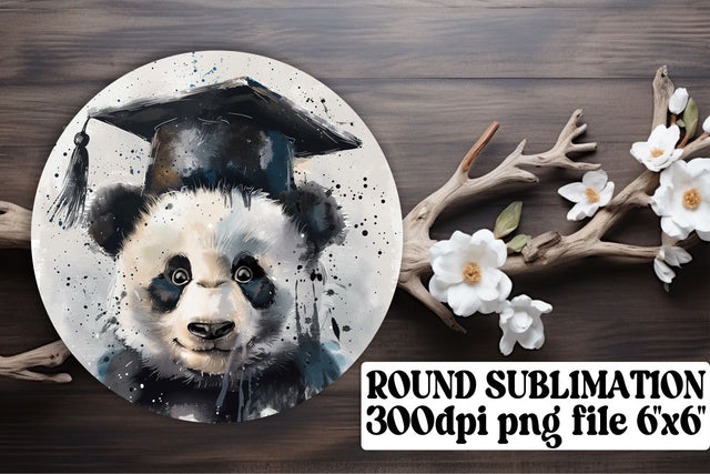 Cap-Wearing Animal Circle Sublimation keychain Sublimation afrosvg 