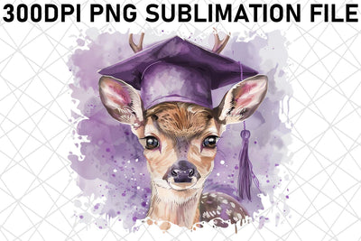 Cap-Wearing Animal Graduation Clipart Design Sublimation afrosvg 