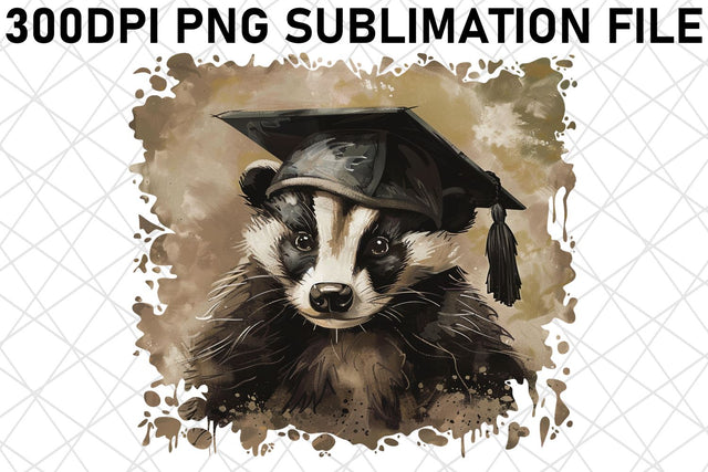 Cap-Wearing Animal Sublimation Design Sublimation afrosvg 