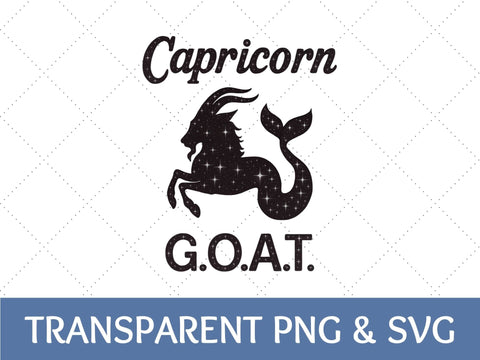 Capricorn GOAT PNG | Capricorn SVG SVG Paige Cole Studio 